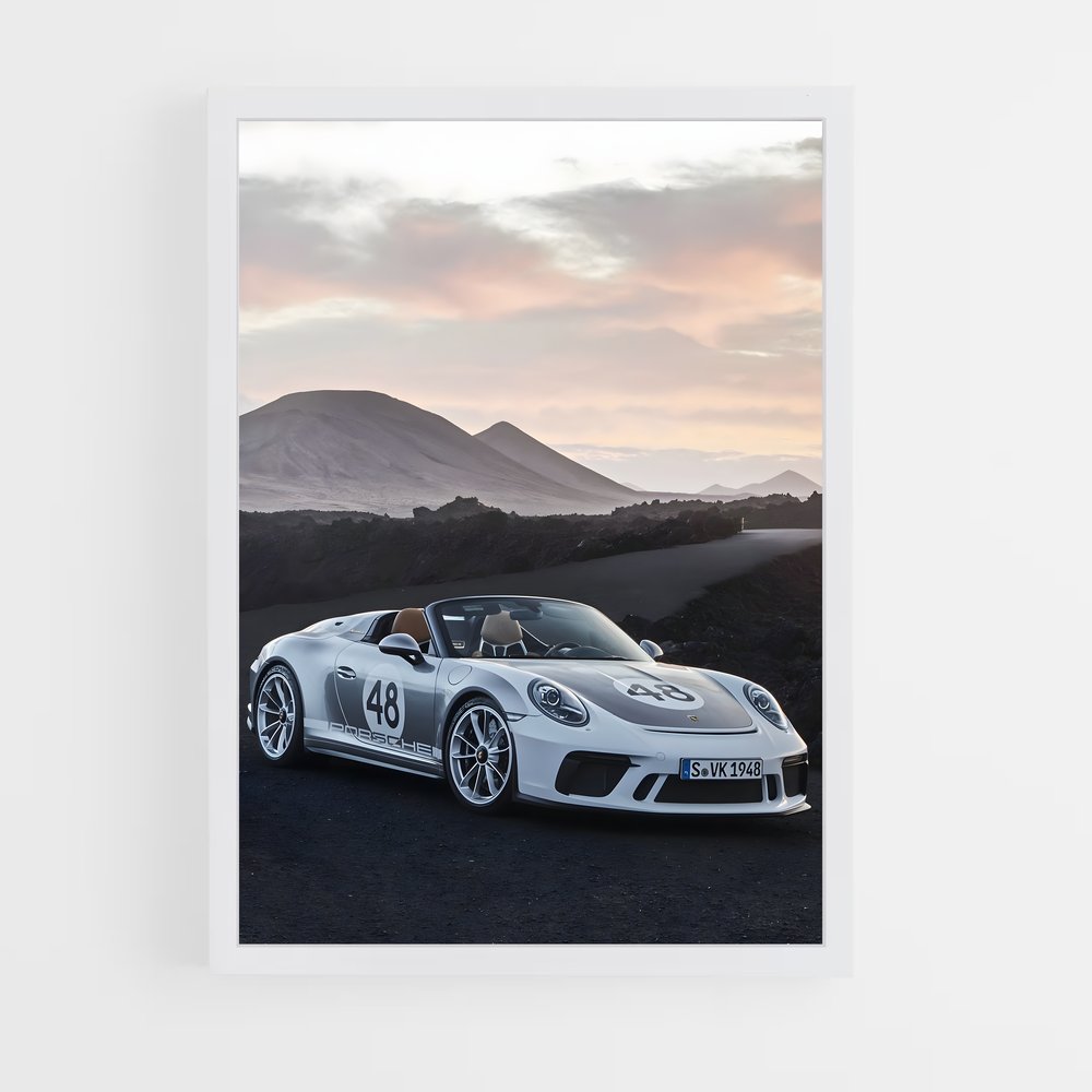 Poster magnifique speedster – affiche Porsche (vue 3)